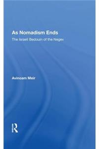 As Nomadism Ends