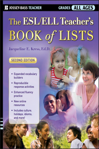 Esl/Ell Teacher's Book of Lists