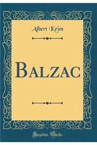Balzac (Classic Reprint)