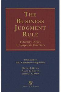 Business Judgement Rule Supplement