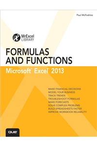 Excel 2013 Formulas and Functions