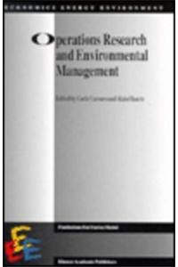 Operations Research and Environmental Management