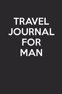 Travel Journal For Man