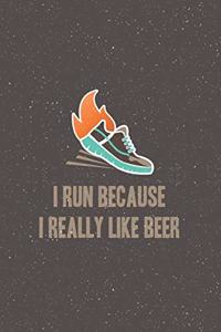 I Run Because I Really Like Beer