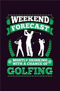 Weekend Forecast Mostly Drinking With A Chance Of Golfing