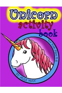 Unicorn activity book
