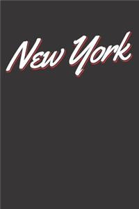 New York Souvenir Notebook Journal