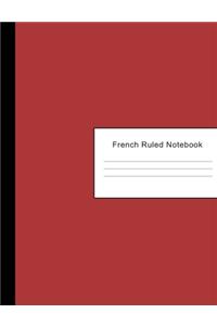 French Ruled Notebook