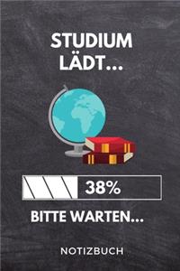 Studium lädt... 38% Bitte warten... Notizbuch