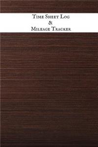 Timesheet Log & Mileage Tracker