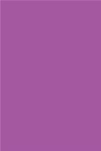 Simple Purple Color Notebook