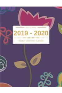 2019 - 2020 Planner Weekly And Monthly