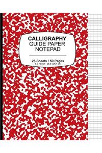 Calligraphy Guide Paper Notepad
