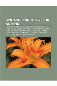 Singaporean Television Actors