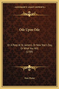 Ode Upon Ode