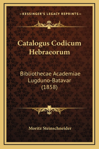 Catalogus Codicum Hebraeorum