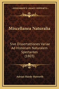 Miscellanea Naturalia