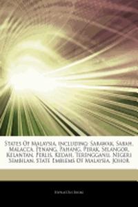 Articles on States of Malaysia, Including