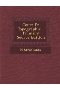 Cours de Topographie