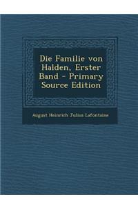 Die Familie Von Halden, Erster Band