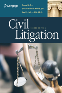Mindtap for Kerley/Hames/Sukys' Civil Litigation, 1 Term Printed Access Card