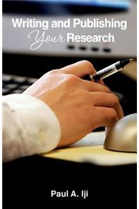 Writing and publishing your research