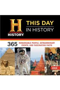 2019 History Channel This Day in History Wall Calendar