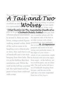 A Tail and Two Wolves
