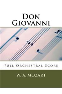 Don Giovanni (full orchestral score)