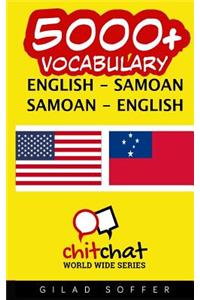 5000+ English - Samoan Samoan - English Vocabulary