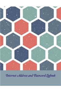 Internet Address and Password Logbook