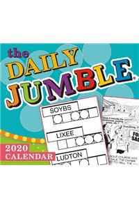 2020 the Daily Jumble Boxed Daily Calendar: By Sellers Publishing