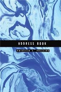 Address Book: Light Blue Marble - Address Book for Contacts, Addresses, Phone Numbers, Email - Organizer Journal Notebook