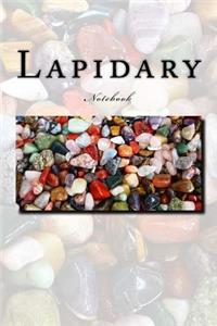 Lapidary Notebook: Notebook with 150 lined pages