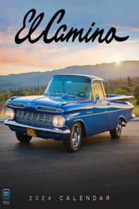 El Camino 2024 12 X 12 Wall Calendar