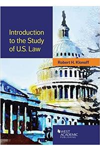 Introduction to the Study of U.S. Law