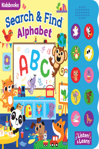 Search & Find Alphabet 10-Button Sound Book