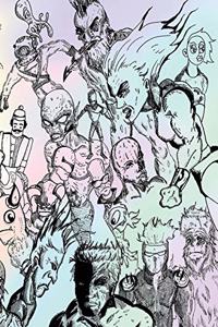 Post-Apocalyptic Society Sketchbook - Multicolor