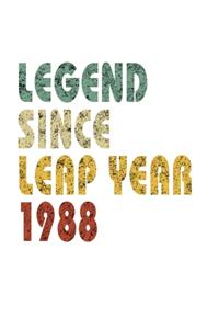 Legend Since Leap Year 1988