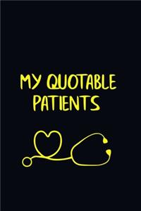 My Quotable Patients