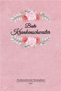 Krankenschwester Terminplaner 2020