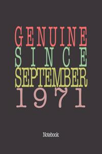 Genuine Since September 1971