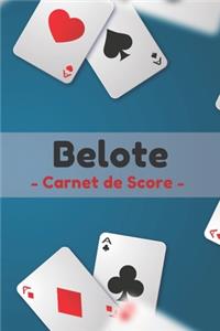 Belote Carnet de Score