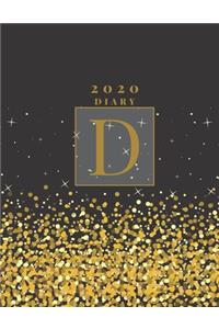 Personalised 2020 Diary Week To View Planner