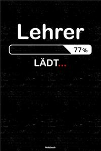Lehrer Lädt... Notizbuch