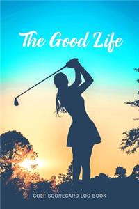 Golf Scorecard Log Book