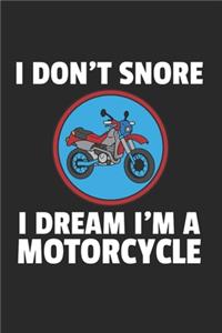 Motorrad Notizbuch