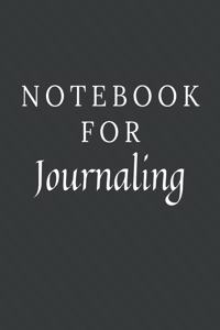 Notebook For Journaling