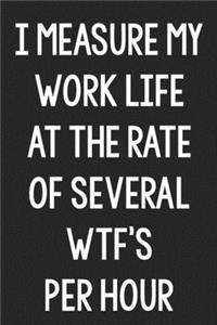 I Measure My Work Life at the Rate of Several WTF's per Hour