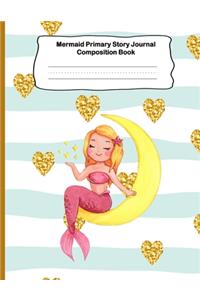Mermaid Primary Story Journal Composition Book